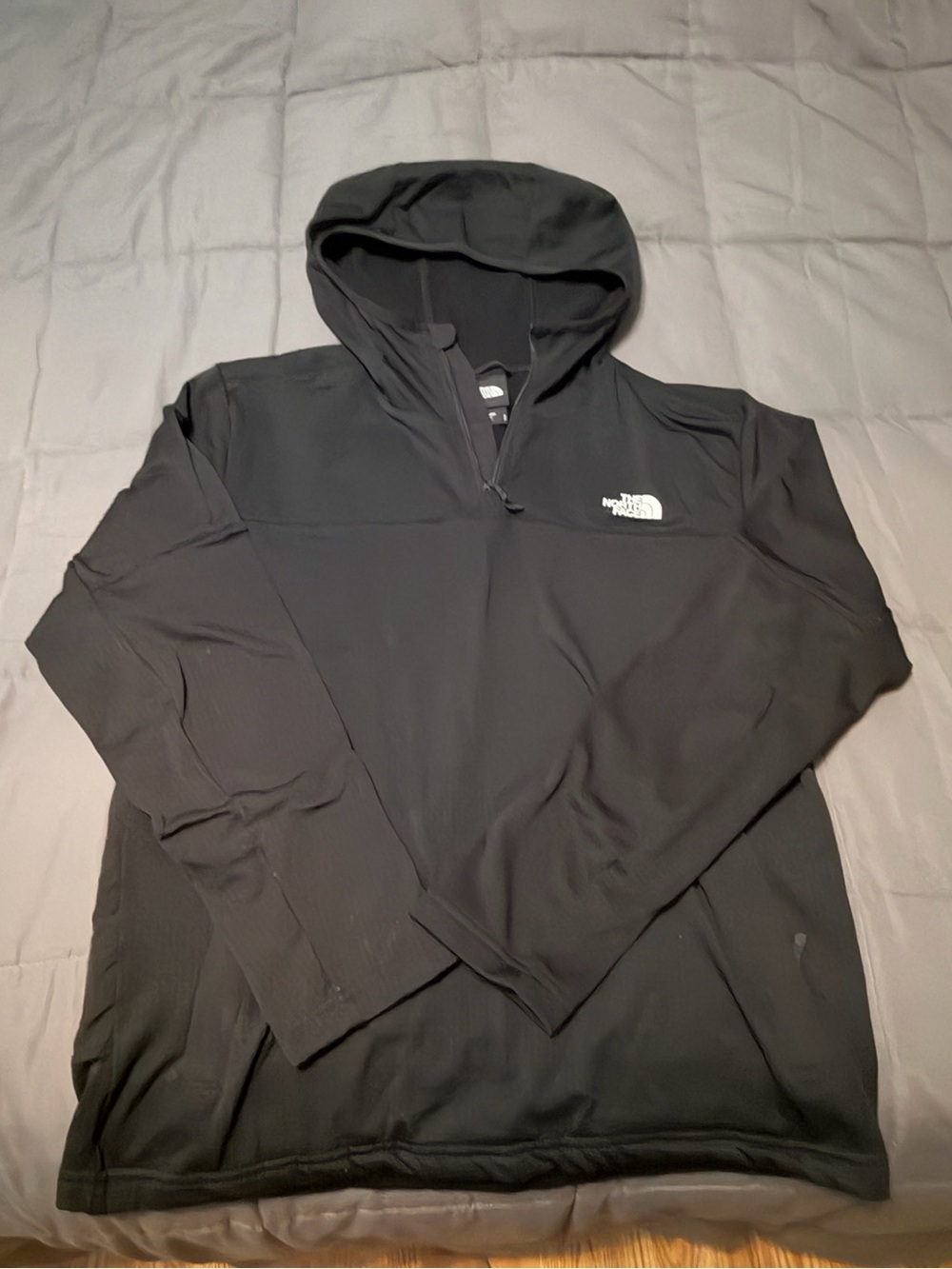 The North Face Black Hooded Performance Pullover